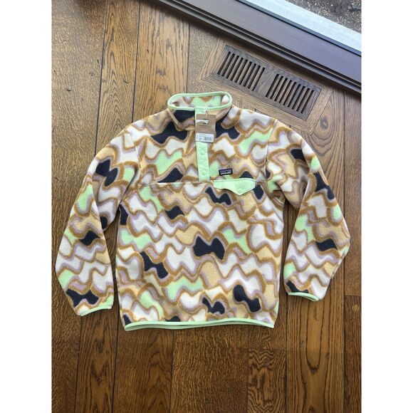 Patagonia Kids’ Lightweight Synchilla Snap-T Pullover Size XL (14) New With Tags - Picture 1 of 6